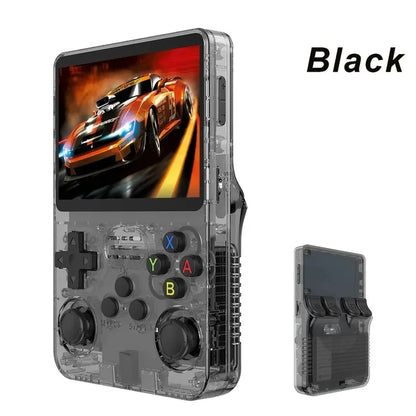 Retro Handheld Game Console R36S 3.5" Screen Portable Handhel Game Player 64/128GB Emulator Hall Effect Wireless Gamepad Gift