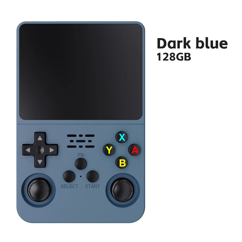 Retro Handheld Game Console R36S 3.5" Screen Portable Handhel Game Player 64/128GB Emulator Hall Effect Wireless Gamepad Gift
