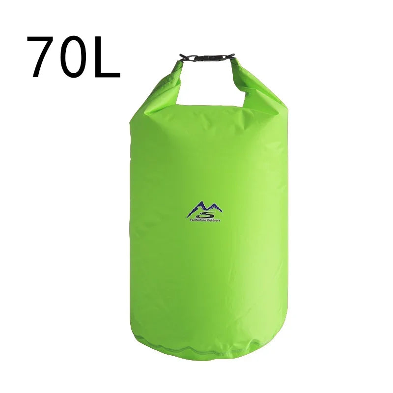 Waterproof Dry Bag 5L 10L 20L 40L 70L Roll Top Ocean Pack Floating Sack Camping Kayaking Rafting Hiking Swimming Gear ﻿
