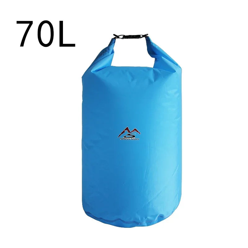 Waterproof Dry Bag 5L 10L 20L 40L 70L Roll Top Ocean Pack Floating Sack Camping Kayaking Rafting Hiking Swimming Gear ﻿