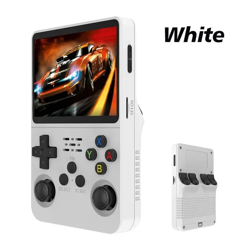 Retro Handheld Game Console R36S 3.5" Screen Portable Handhel Game Player 64/128GB Emulator Hall Effect Wireless Gamepad Gift