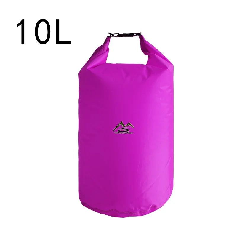 Waterproof Dry Bag 5L 10L 20L 40L 70L Roll Top Ocean Pack Floating Sack Camping Kayaking Rafting Hiking Swimming Gear ﻿