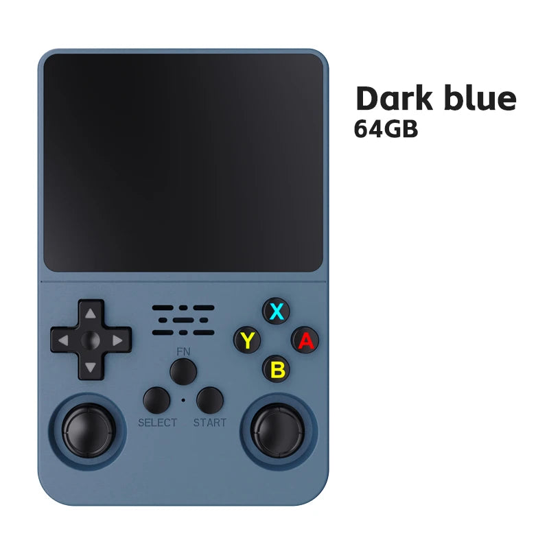 Retro Handheld Game Console R36S 3.5" Screen Portable Handhel Game Player 64/128GB Emulator Hall Effect Wireless Gamepad Gift