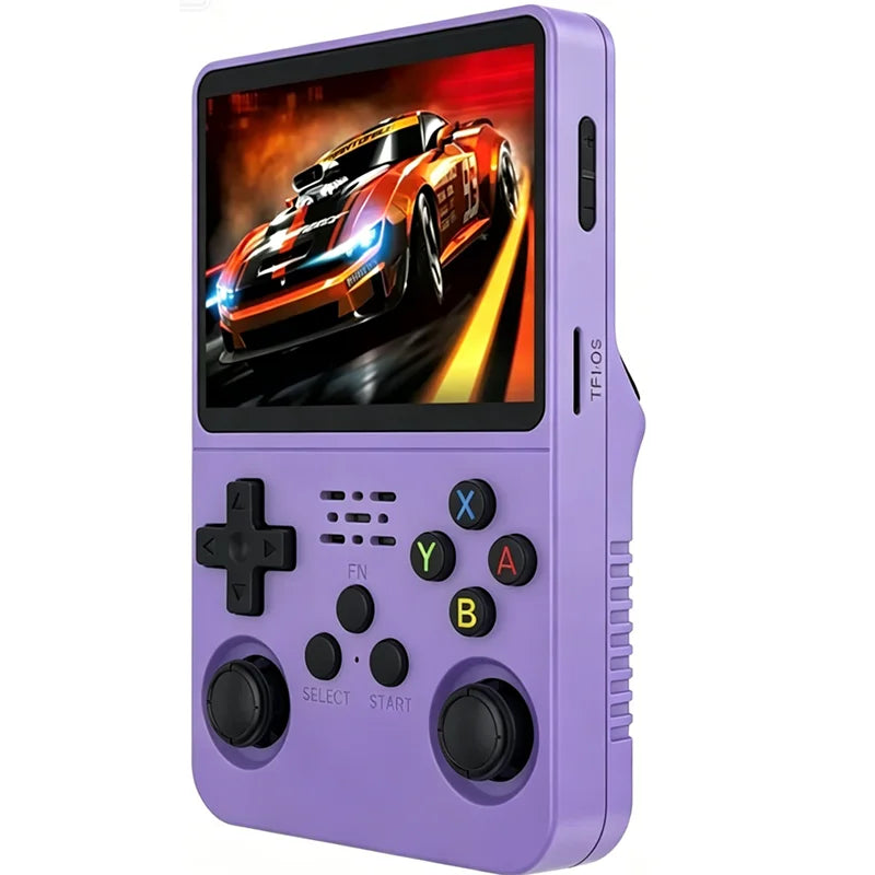 Retro Handheld Game Console R36S 3.5" Screen Portable Handhel Game Player 64/128GB Emulator Hall Effect Wireless Gamepad Gift