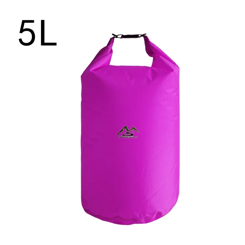 Waterproof Dry Bag 5L 10L 20L 40L 70L Roll Top Ocean Pack Floating Sack Camping Kayaking Rafting Hiking Swimming Gear ﻿